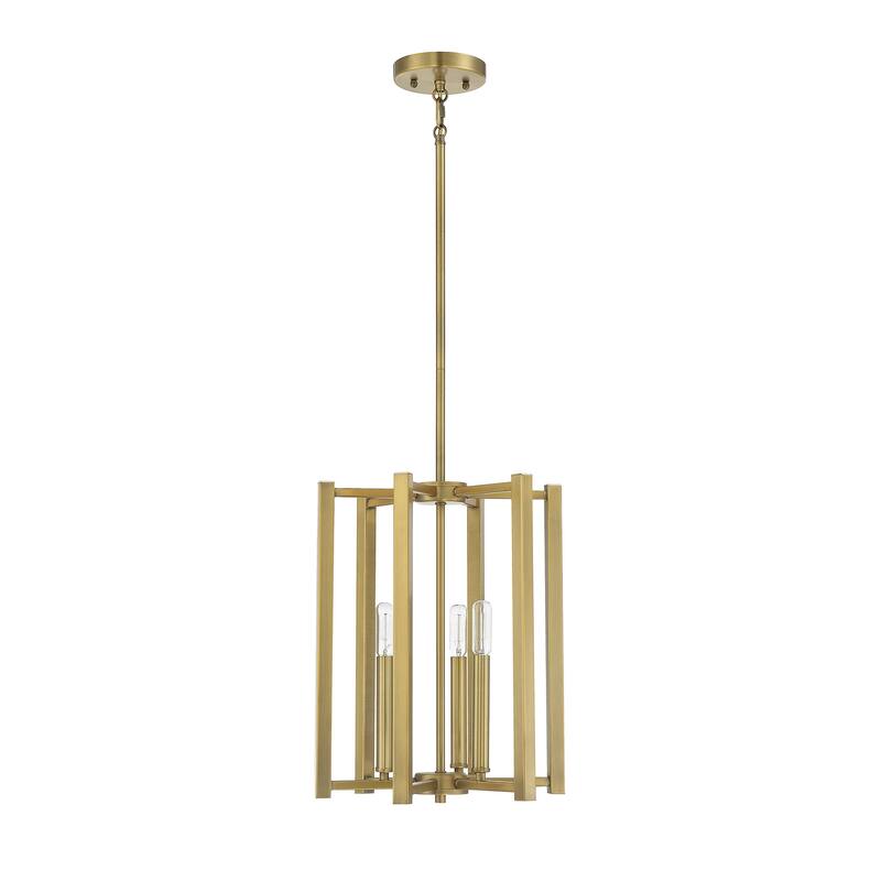 Savoy House Benson 3-Light Pendant Light - Warm Brass