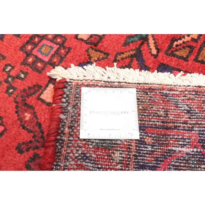 ECARPETGALLERY Hand-knotted Anadol Red Wool Rug - 5'0 x 8'8