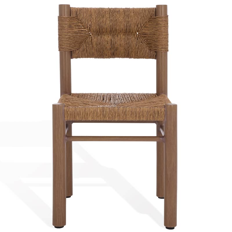 SAFAVIEH Couture Outdoor Patio Furniture Romona Dining Chair, Fully Assembled (Set of 2) - 18"W x 20"D x 32"H