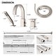 preview thumbnail 9 of 21, Single Handle Deck Roman Tub Faucets/Filler with Handheld Shower