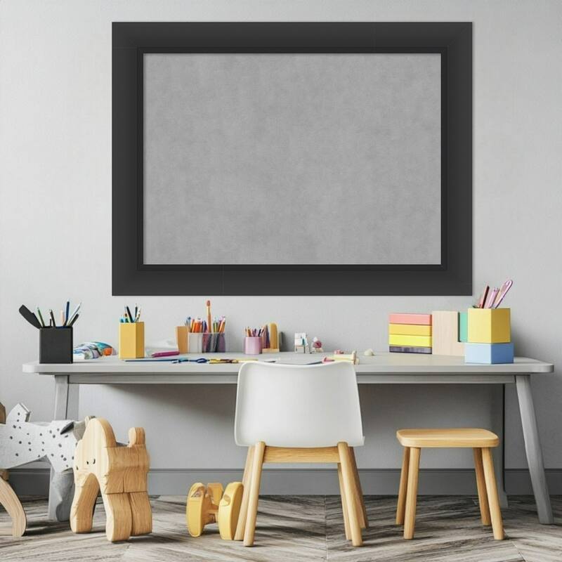 Amanti Art Sloped Black Framed