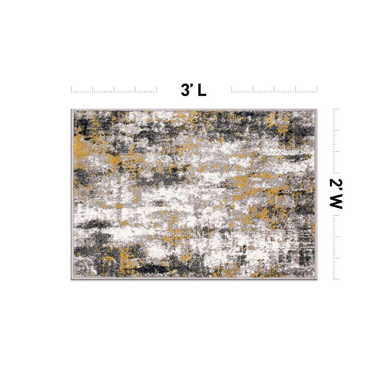 World Rug Gallery Tralee Modern Abstract Area Rug