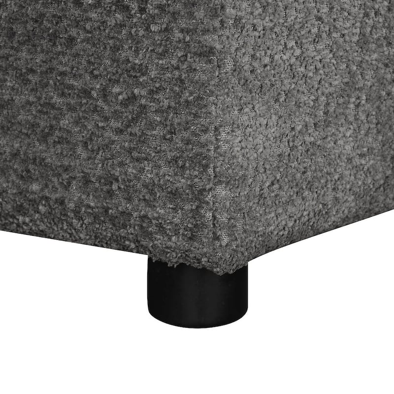 Sectional Sofa Pull Out Sofa Bed with Storage Ottoman, Convertible Sleeper for Living Room