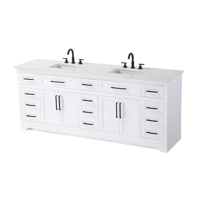 Nathaniel Double Bathroom Vanity (54-84 inch)