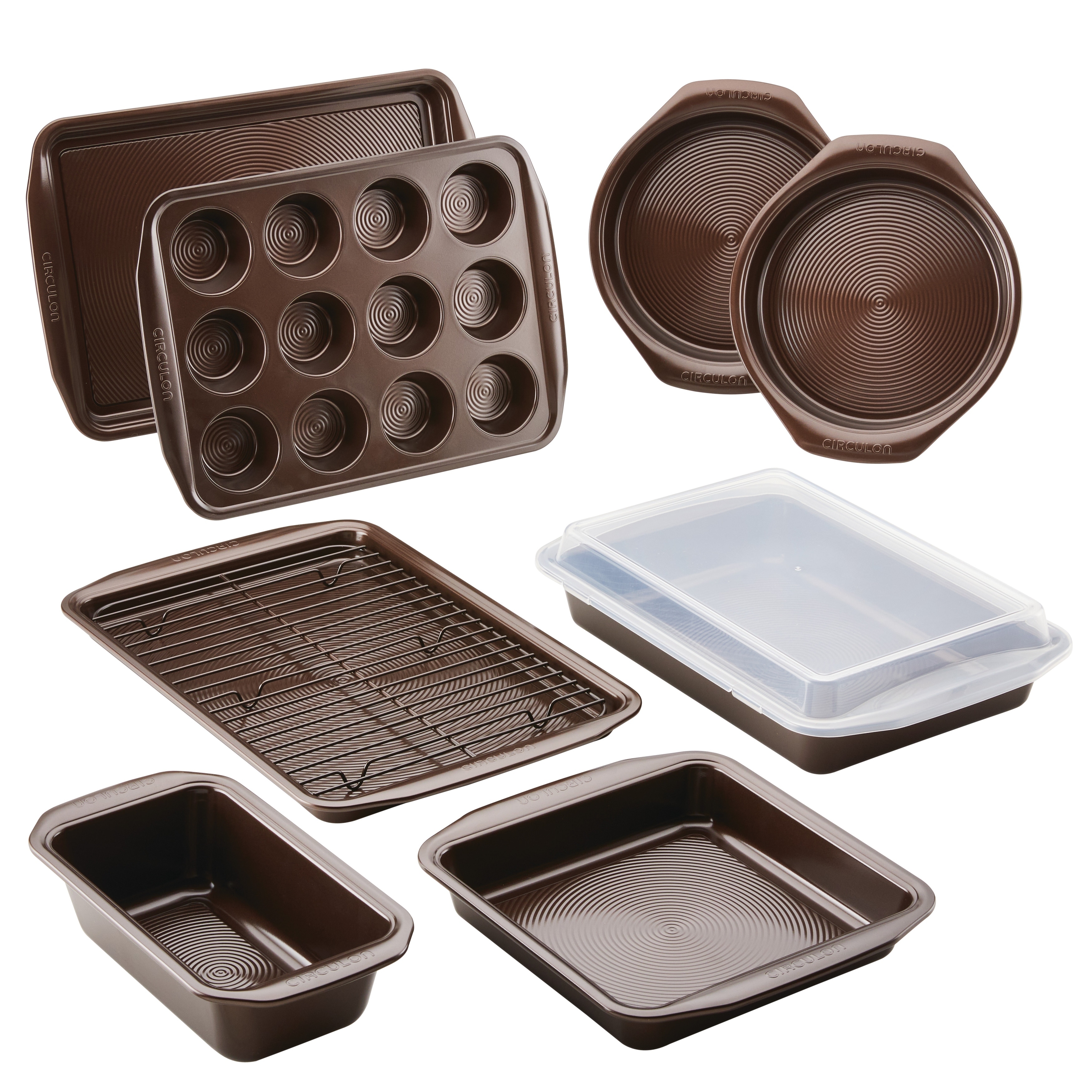 https://ak1.ostkcdn.com/images/products/is/images/direct/1116b71e1a366c8af053e9897f1accc22d21924d/Circulon-Bakeware-Nonstick-Bakeware-Set%2C-10-Piece%2C-Chocolate-Brown.jpg