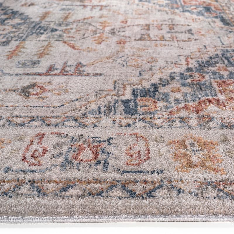 Vintage Medallion Woven Area Rug - 8'x10'