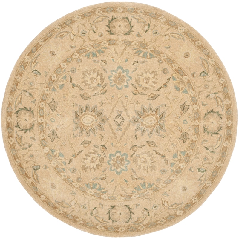 SAFAVIEH Handmade Anatolia Annemette Traditional Oriental Hand-spun Wool Rug