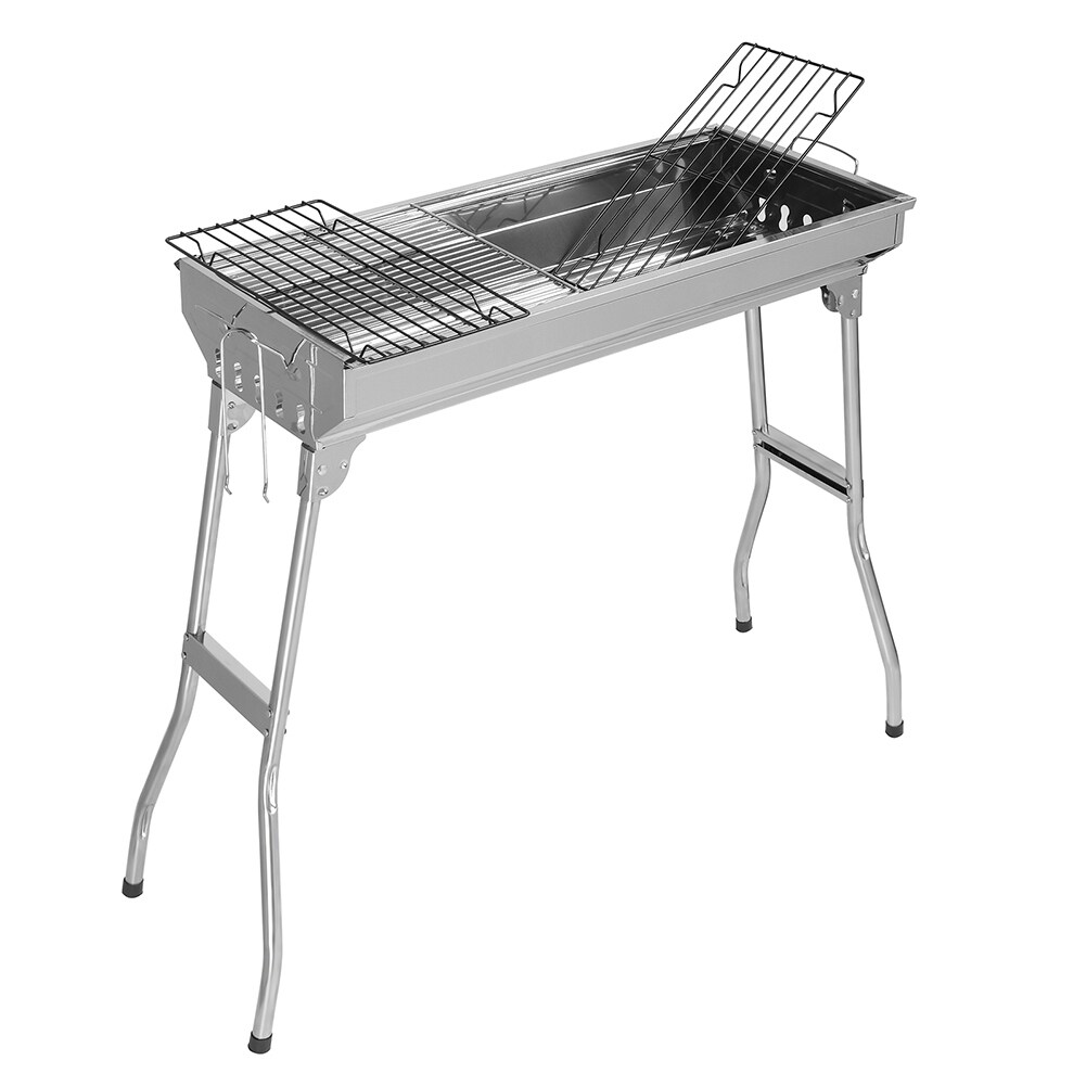 Portable Stainless Steel BBQ Grill Standard Configuration Bed Bath Beyond 37603540