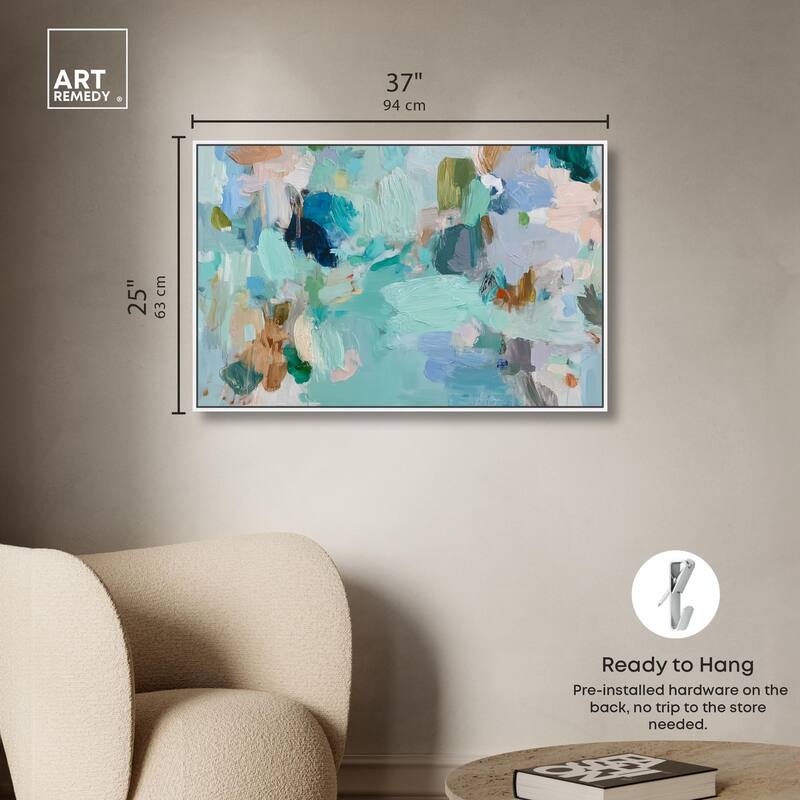 Layers of Feeling II Canvas by Art Remedy