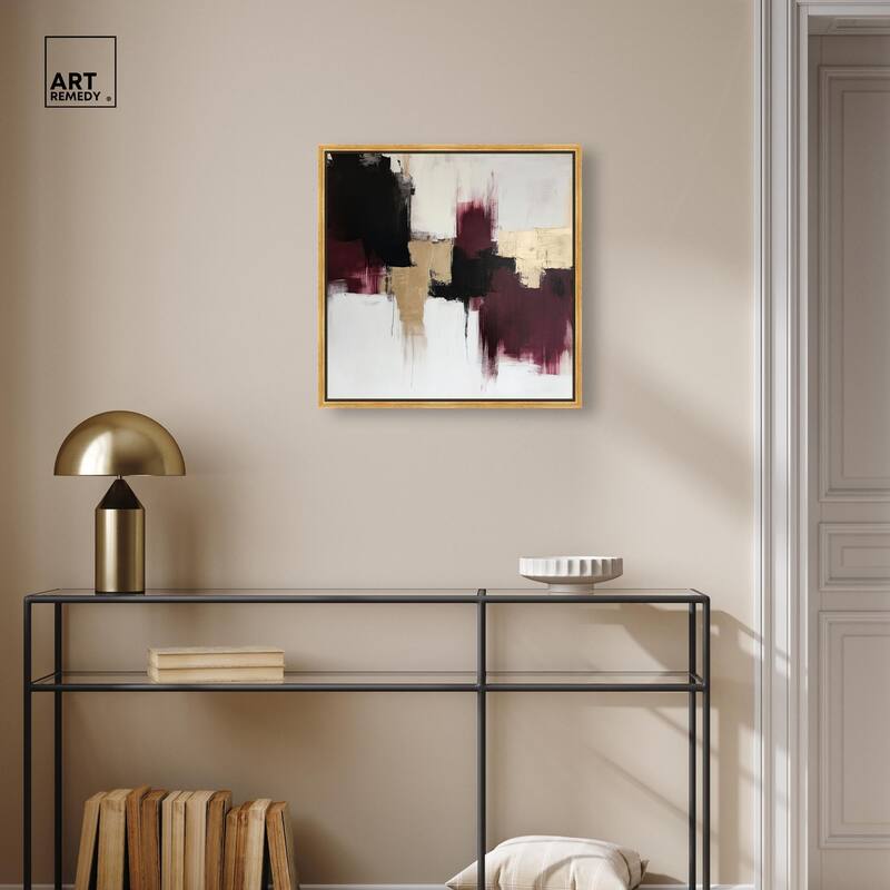 Golden Dusk III Canvas by Art Remedy