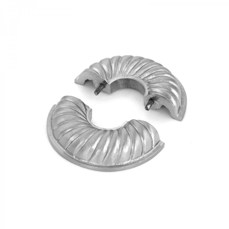 Aluminum Radiator Flange 3/4" (IPS) Pipe Flanges 1" ID - 3.13" OD Pipe Ring Collar Covers Renovators Supply