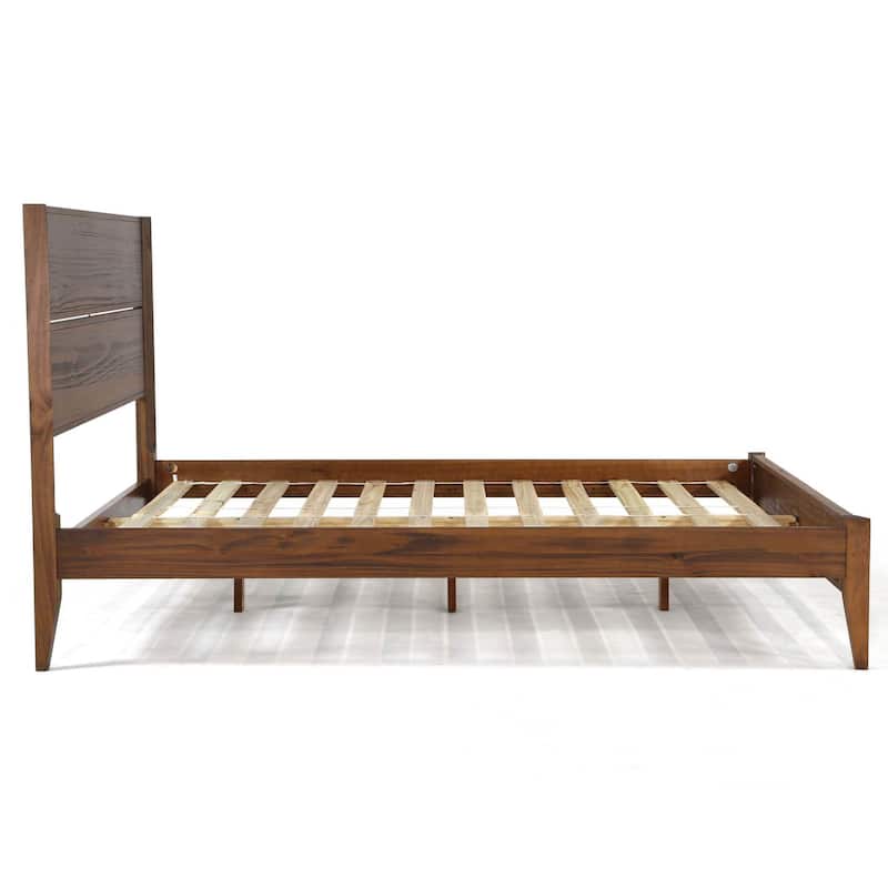 Grain Wood Furniture Mid Century Panel Bed