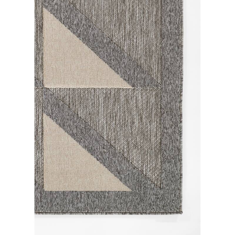 Momeni Vines Geometric Indoor Outdoor Rug
