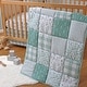 preview thumbnail 5 of 3, The Peanutshell Nursery Crib Bedding Set for Baby Girls and Boys, Sage, 3 Pieces