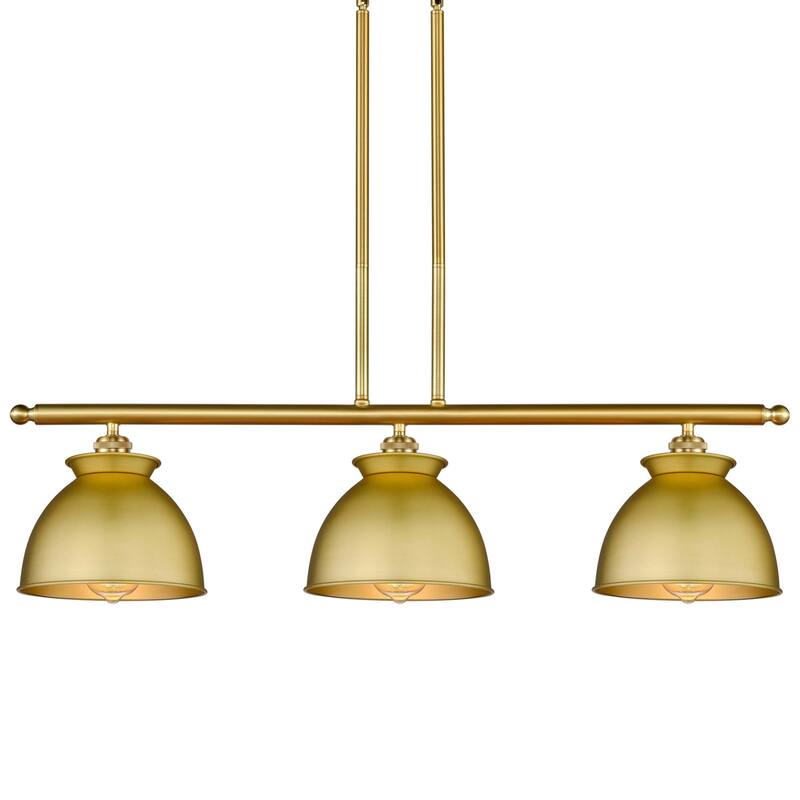 Innovations Lighting 516-3I-11-36 Adirondack Linear Adirondack 3 Light - Satin Gold