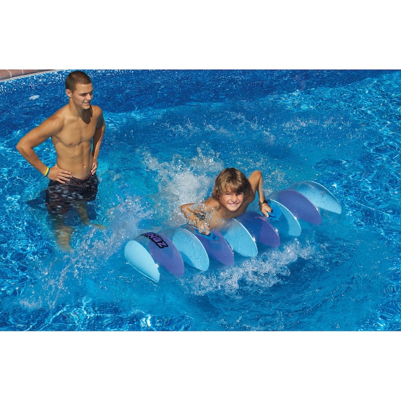 45" Inflatable Clear and Blue Swimming Pool Dive Board