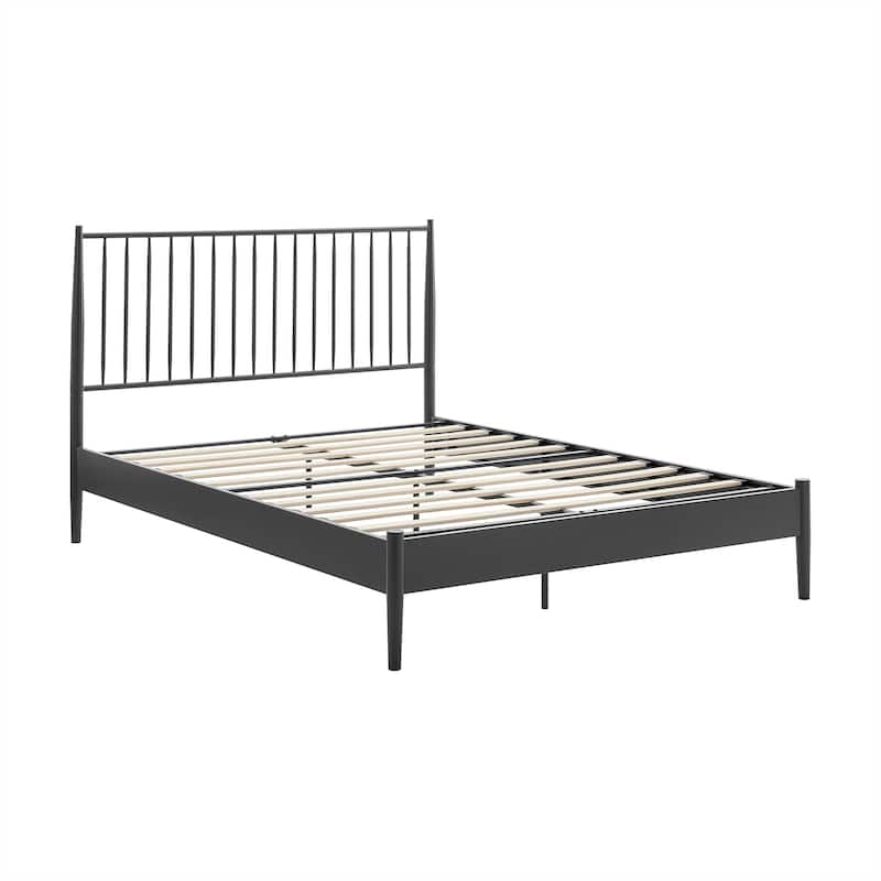 Adair Metal Spindle Platform Bed