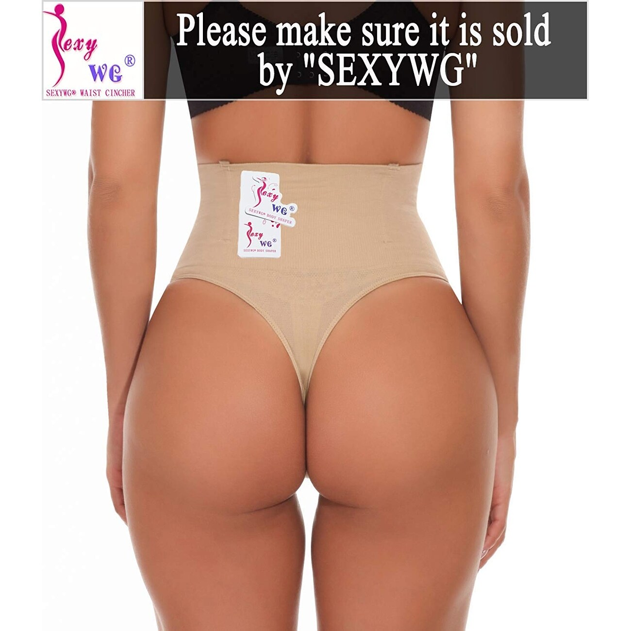 Shop Sexywg Women Waist Cincher Girdle Tummy Control Thong Panty