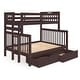 preview thumbnail 14 of 26, Taylor & Olive Trillium Twin over Full Bunk Bed, 2 Drawers