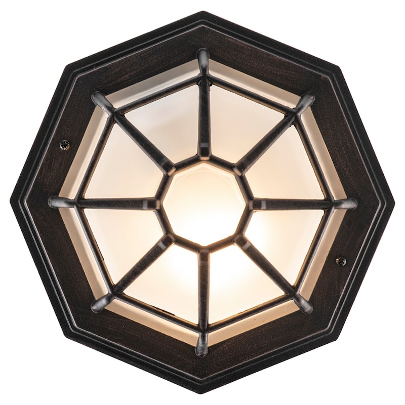 Trans Globe Lighting Single Light Down Lighting Flush Mount Ceiling