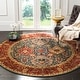 preview thumbnail 1 of 12, SAFAVIEH Mahal Sigourney Traditional Oriental Rug 11' Round - Navy/Red - Round