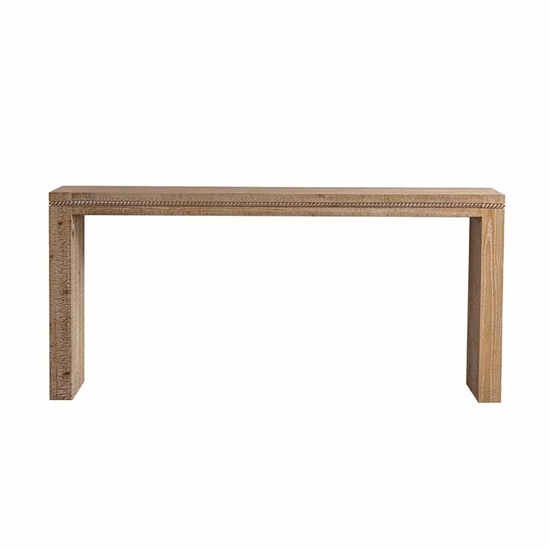 Long Solid Wood Console Table