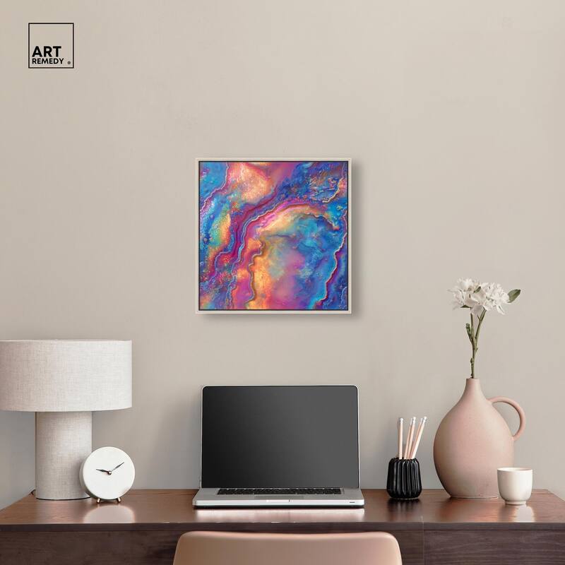 Glittering Spectrum II Canvas by Art Remedy