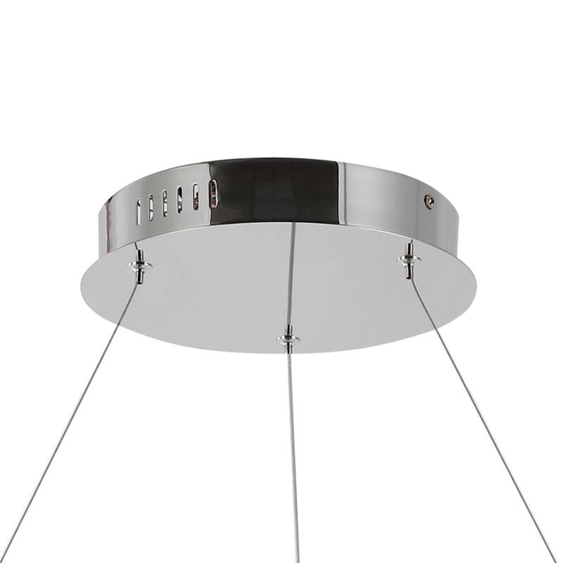 Kinsley Modern Bohemian Iron Integrated LED Pendant by JONATHAN Y