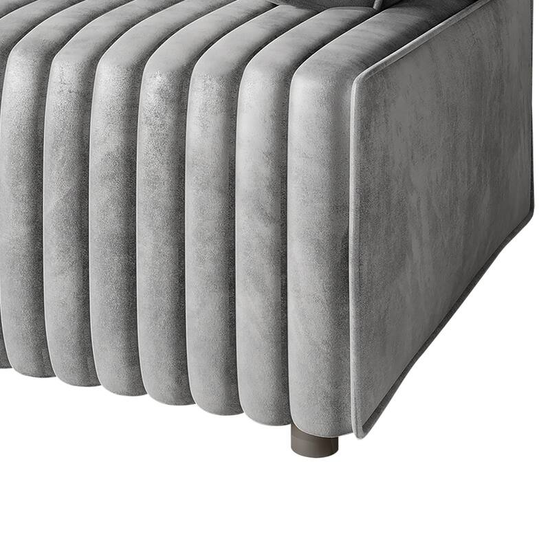 CraftPorch 9-Pieces Contemporary Clean-Line Linen Upholstered