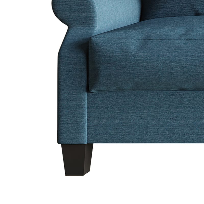 CraftPorch Classic Linen Upholstered Arm Chair