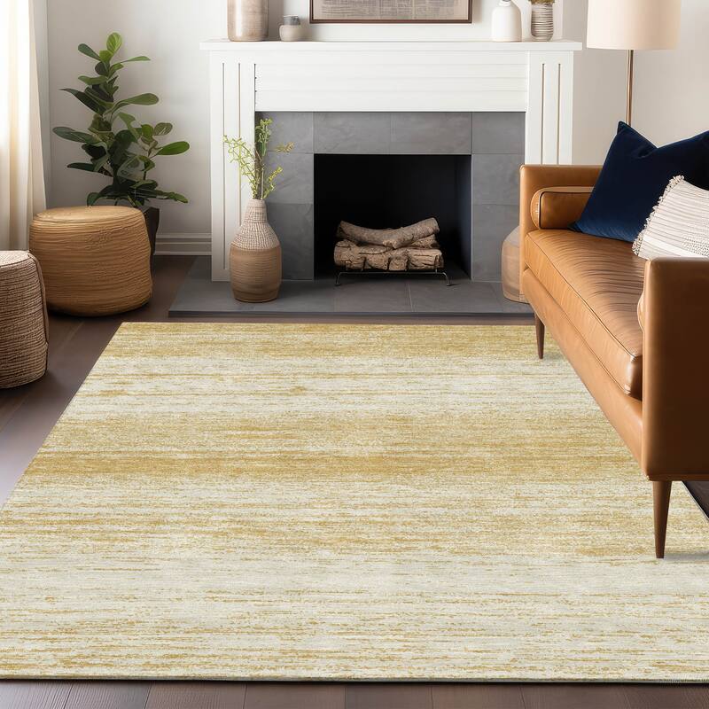 Machine Washable Indoor/ Outdoor Chantille Ombre Rug