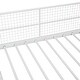 preview thumbnail 10 of 15, Twin Over Full Metal Bunk Bed w/Shelving & Storage Ladder and Wardrobe