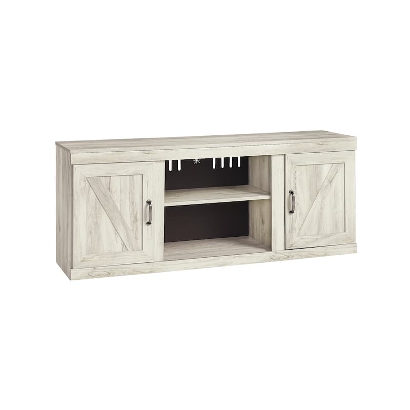 Signature Design by Ashley Wynnlow Weathered Woodgrain 60-inch TV Stand
