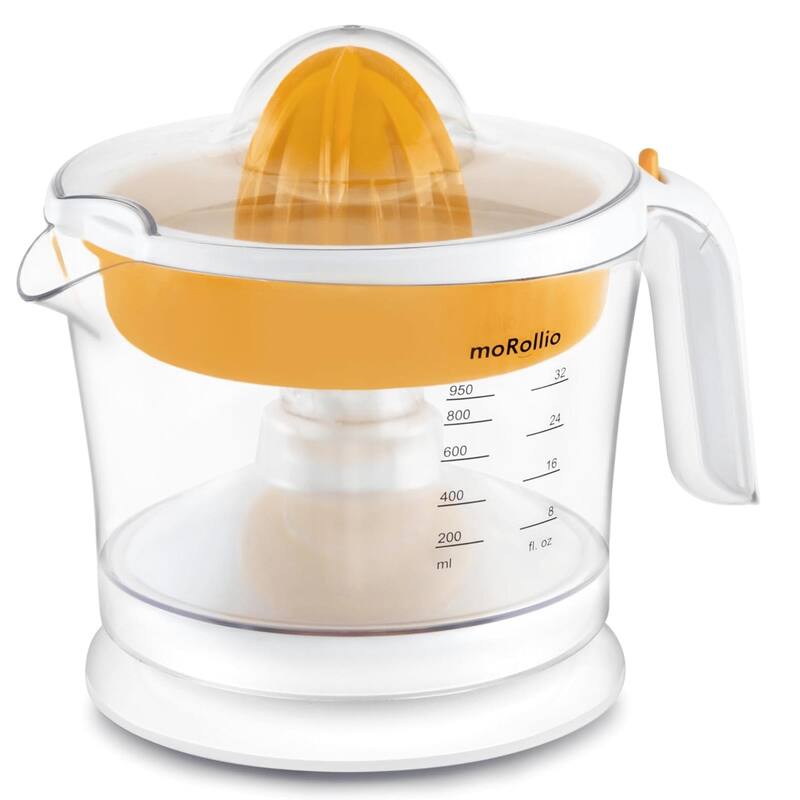 moRollio Compact 32oz Electric Citrus Juicer - Orange