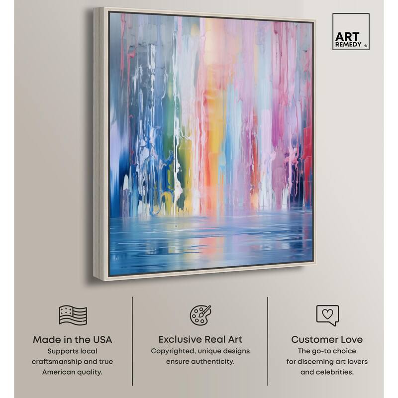Painted Streams Canvas by Art Remedy