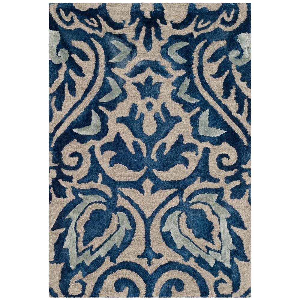 SAFAVIEH Handmade Dip Dye Toine Watercolor Vintage Boho Wool