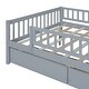 preview thumbnail 42 of 95, Roomfitters Twin Size Daybed Wood Frame with Two Storage Compartments, Space-Saving and Stylish Design for Any Room