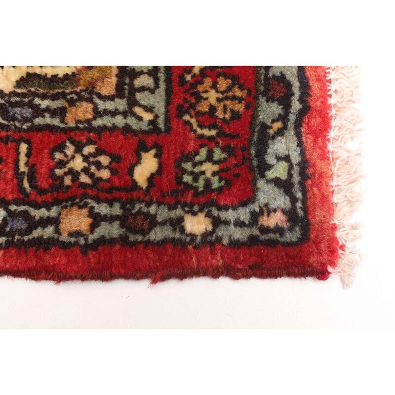 ECARPETGALLERY Hand-knotted Andelz Beige Wool Rug - 2'1 x 8'4