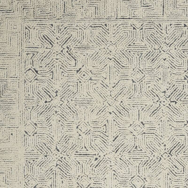 Duruq Power Loomed Abstract Modern Soft Area Rug By HomeRoots