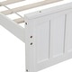 preview thumbnail 6 of 7, Twin Size Wood Platform Bed with Headboard and Footboard, Durable Pine Frame with Reinforced Slats