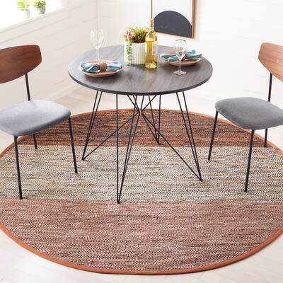 SAFAVIEH Handmade Vintage Leather Rauni Modern & Contemporary Leather Rug