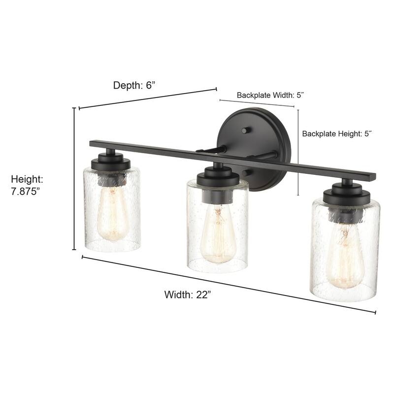 Millennium Lighting 3 Light 22" Wide Bathroom Vanity Light