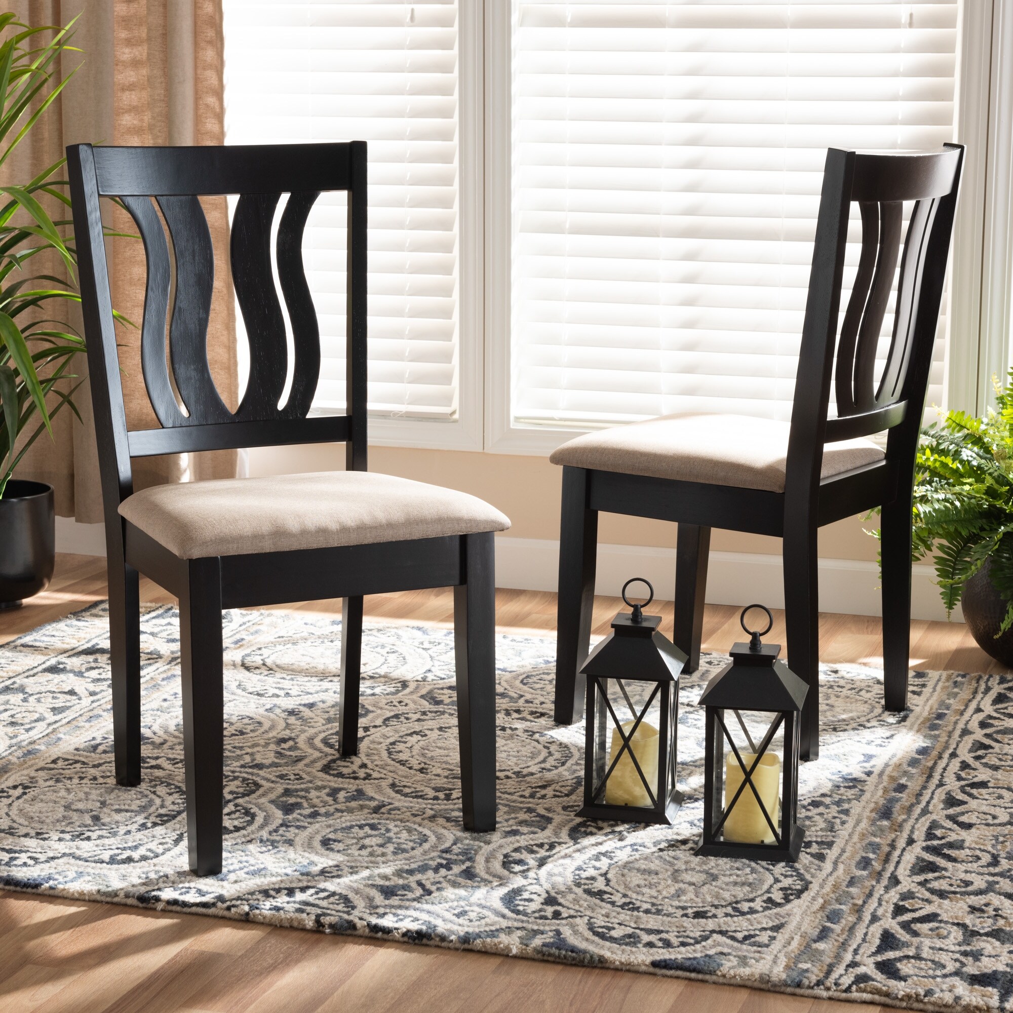Fenton leather hotsell dining chair