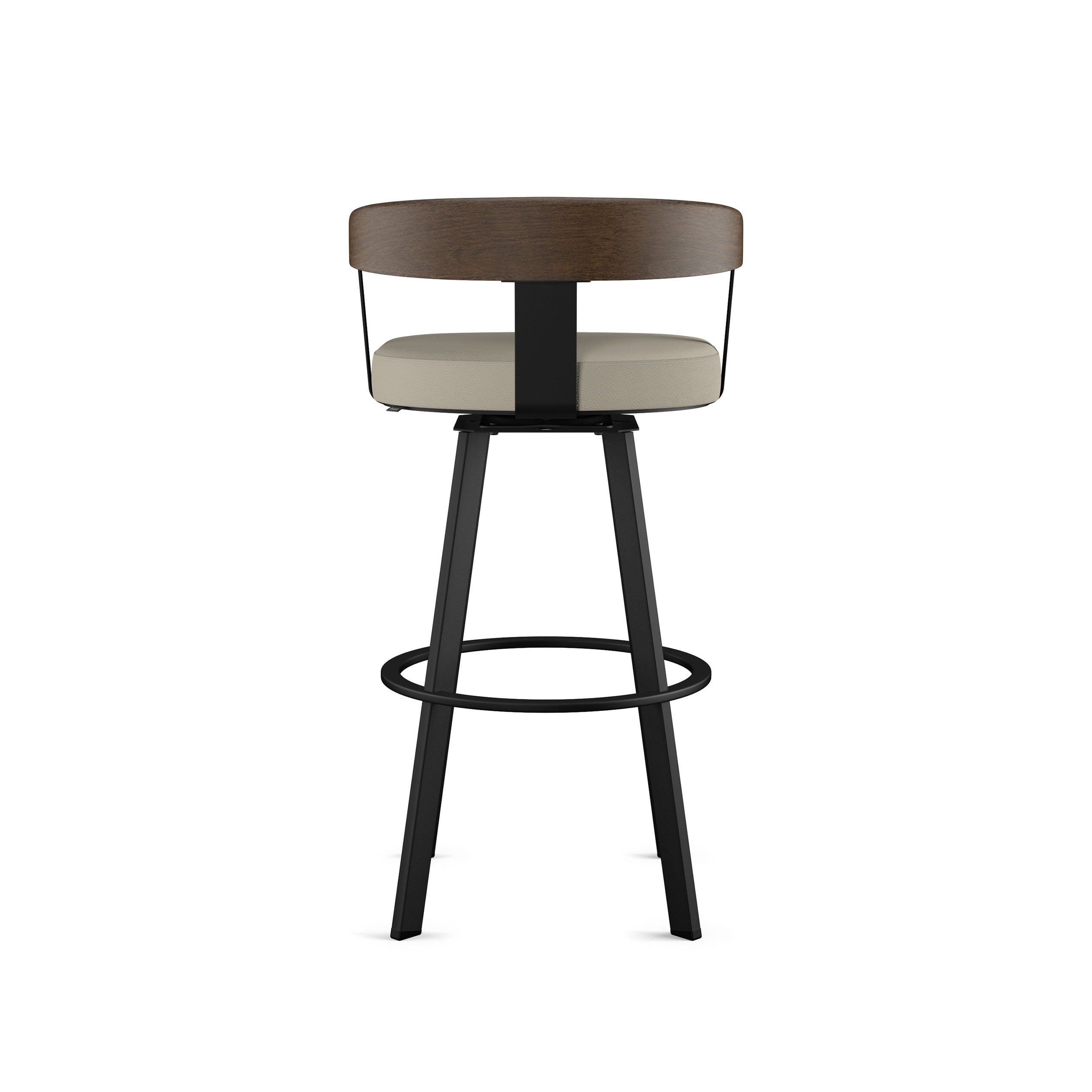 Amisco Lars Swivel Counter & Bar Stool - Modern Design