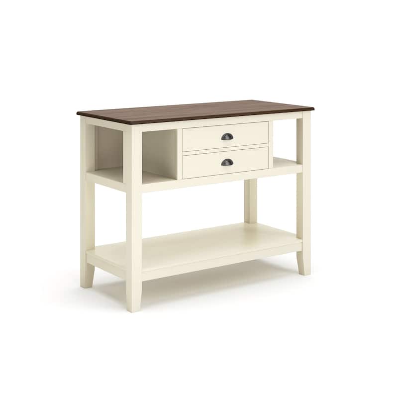 Whitesburg Two-tone Server - 48" W x 20" D x 35.63" H
