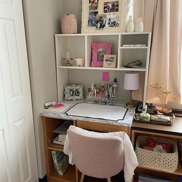 dorm co desk shelf