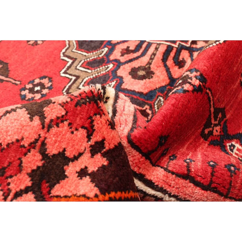 ECARPETGALLERY Hand-knotted Anadol Red Wool Rug - 4'4 x 6'9