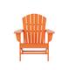 Laguna Classic Outdoor Poly Patio Adirondack Chair - Orange