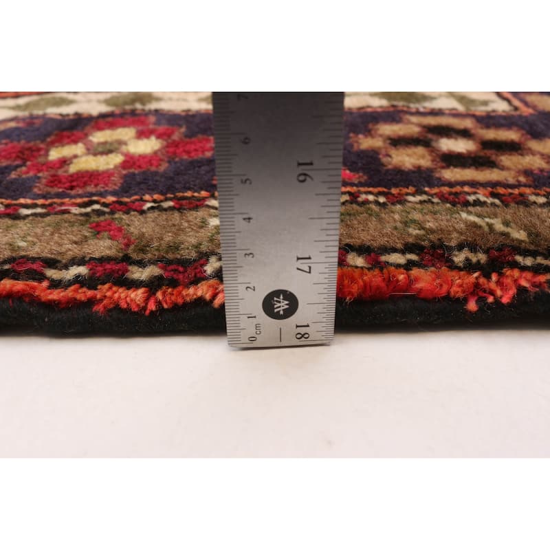 ECARPETGALLERY Hand-knotted Andelz Red Wool Rug - 3'3 x 4'9