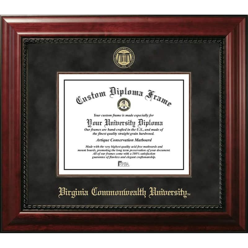Virginia Commonwealth University 14w x 11h Executive Diploma Frame